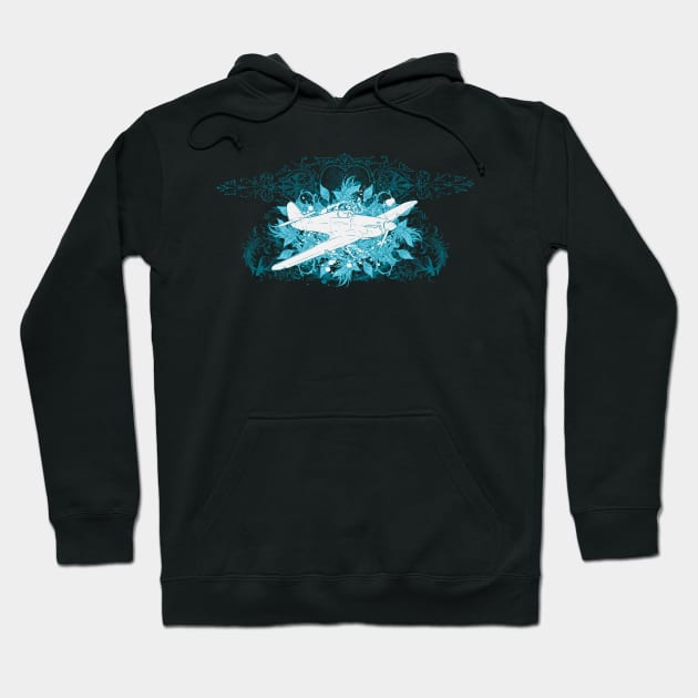 Stop That Plane Hoodie by viSionDesign